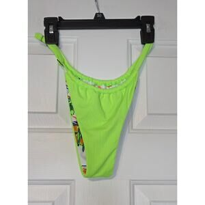 Maaji Women Bikini Bottom Size XL‎ Swimwear Reversible NWT